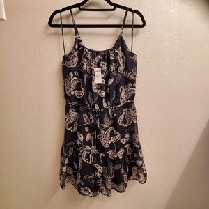 NWT-Express navy blue romper